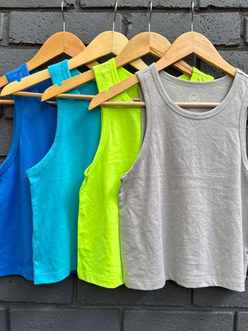 4 PACK Wonder Nation Boys Everyday  Kid Knit Tough Tank Top XS S M Casual Shirt